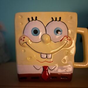 Spongebob Squarepants Mug 3D Hot Cocoa Coffee Cup Ceramic  Nickelodeon